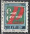 Italie 1968 - Comptes postales