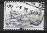 Belge  colis postaux N 395  locomotive Diesel type 205 bleu-violet 1968