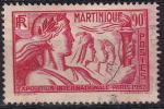 martinique - n 165  obliter - 1937