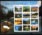 USA 2019 Wild and Scenic Rivers, sheet of 12 FIRST-CLASS FOREVER stamps,MNH