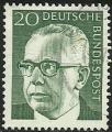 Alemania 1970-73.- Presidente Heinemann. Y&T 507. Scott 1030. Michel 637.