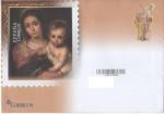 Espagne/Spain 2017 - Entier enveloppe/stationery, Saint Joseph + Vierge & Enfant