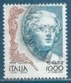 Italie n°2351 La Femme dans l'art - 1000 l. 0.52€ oblitéré