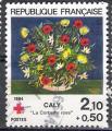 France 1984; Y&T n 2345; 2,10F + 0,50 Ccroix-Rouge, oeuvre de Caly