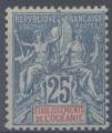France, Ocanie : n 17 x neuf avec trace de charnire anne 1900