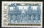**   FRANCE    0,85 F  1975   YT - 1806  " Palais de justice de Rouen "  (N)  **