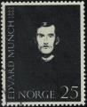 Norvge 1963 Oblitr Used Edvard Munch Autoportrait Y&T NO 465 SU