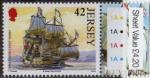 Jersey 2009 -Vaisseau militaire, HMS "Eight Lion's whelp" - YT 1518 **