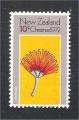 New Zealand - Scott 506   flower / fleur