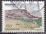 DANEMARK N 644 de 1977 oblitr