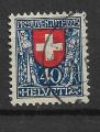 Suisse N 195 armoiries de cantons soldat St-Jacques 1923 cte 50 euros