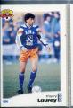Carte PANINI Football 1996 N 064 Thierry LAUREY Dfenseur fiche au dos