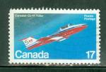 Canada 1981 Y&T 779 oblitr Avion 6 x Canadair CL-41 Tutor