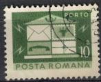 Roumanie 1974 Bote lettres corne postale enveloppe timbre tlphone colis SU