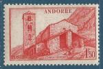 Andorre franais N102 Saint-Jean de Casellas 1F50 neuf avec charnire