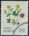 Norvge 1979 Plante Fleurs potentille Crantz Potentilla Crantzii Y&T NO 756 SU