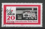 Allemagne - RDA - 1963 - Yt n 662 - Ob - 100 ans Croix Rouge