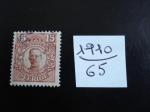Sude - Anne 1910 - Roi Gustave V - Y.T. 65 - Oblit.Used Gest.