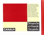 BD  Etienne Robial  "  Canal + de bande dessine  "