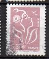 YT n 3969 - Marianne de Lamouche 0,86 lilas-brun clair.- Cachet rond