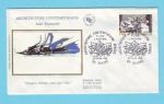 FDC FRANCE SOIE ARCHITECTURE RENAUDIE 1985