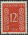 Indonesia 1948.- Cifra. Y&T 351. Scott 315. Michel 21C.
