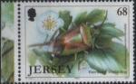 Jersey 2002 - Insecte: Punaise acanthosoma - YT 1037 / SG 1051 **