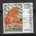 Luxembourg N 1558 europa foire commerciale fauve d'Auguste Trmont  2003