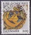 Timbre oblitr n 894(Yvert) Danemark 1987 - Cathdrale de Ribe