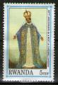 **  RWANDA   5 F  1992   YT-1450   " Cardinal Lavigerie "  (o)   **