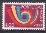Portugal 1973; Y&T n 1080; 4.00e, Europa rouge & polychrome