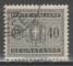 Italie 1934 - Timbre taxe 40 c.